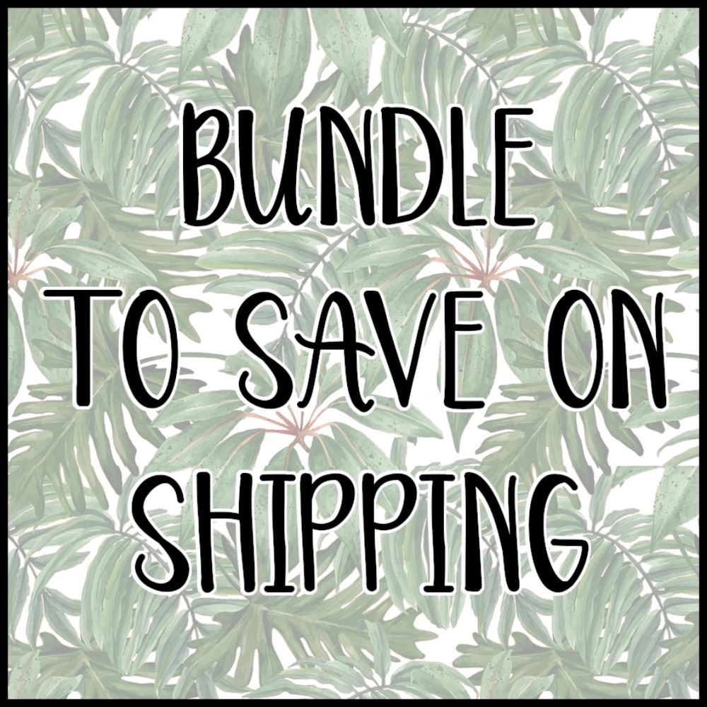 Bundle up multiple items to save on shipping!